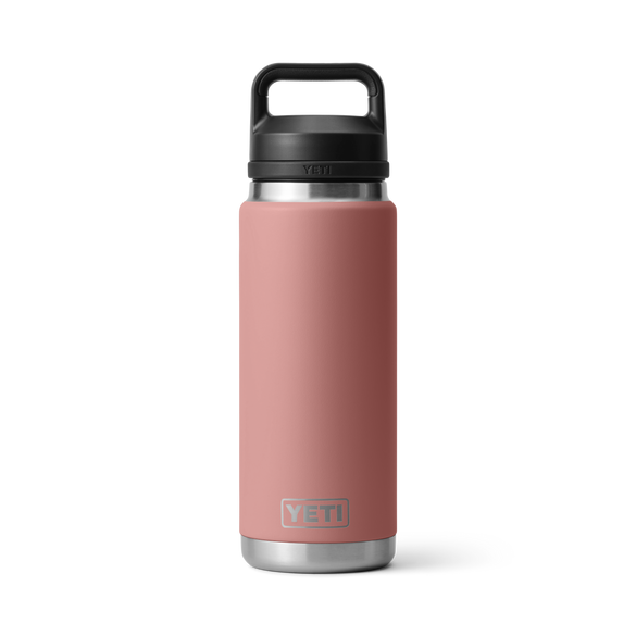 YETI Rambler® 26 oz Flasche mit Chug-Verschluss (760 ml) Sandstone Pink
