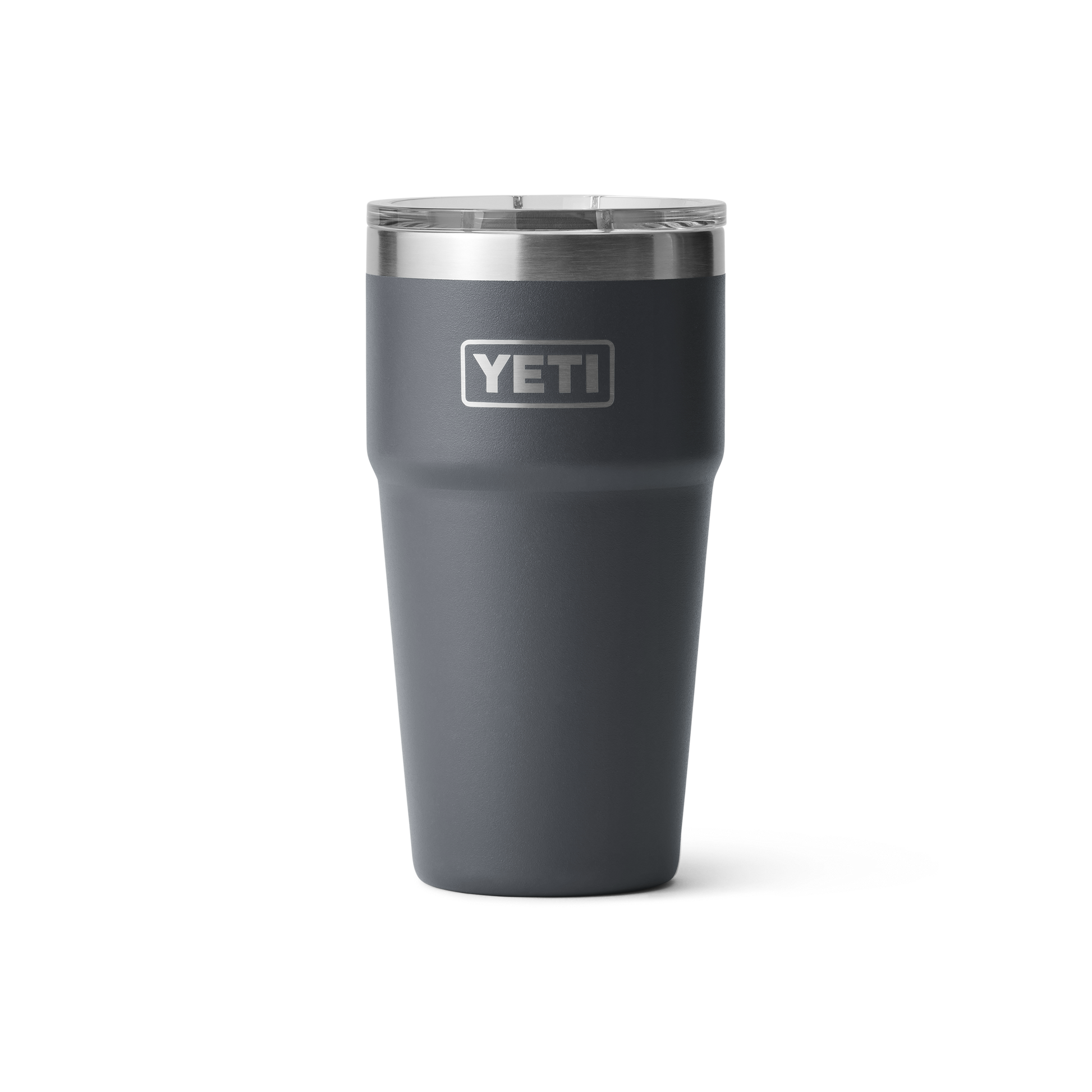 YETI Rambler® 20 oz (591 ml) Stapelbarer Becher Charcoal