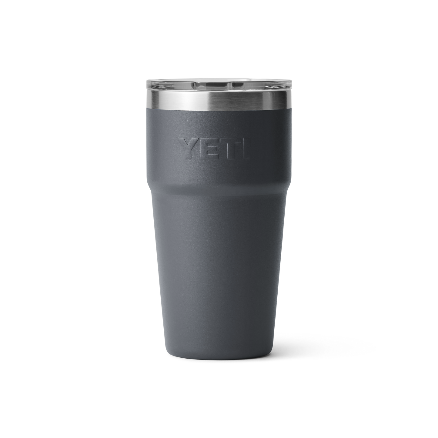 YETI Rambler® 20 oz (591 ml) Stapelbarer Becher Charcoal