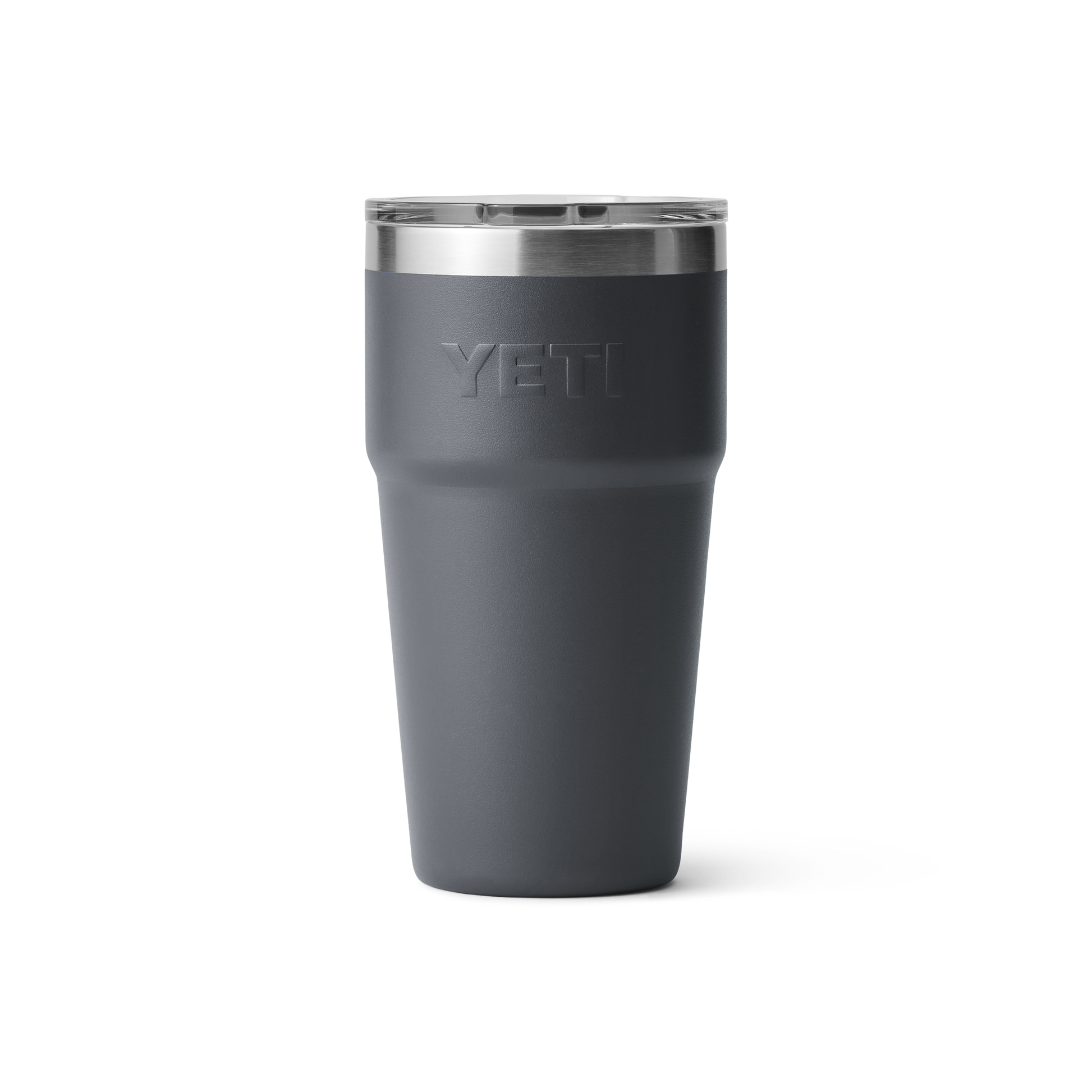 YETI Rambler® 20 oz (591 ml) Stapelbarer Becher Charcoal