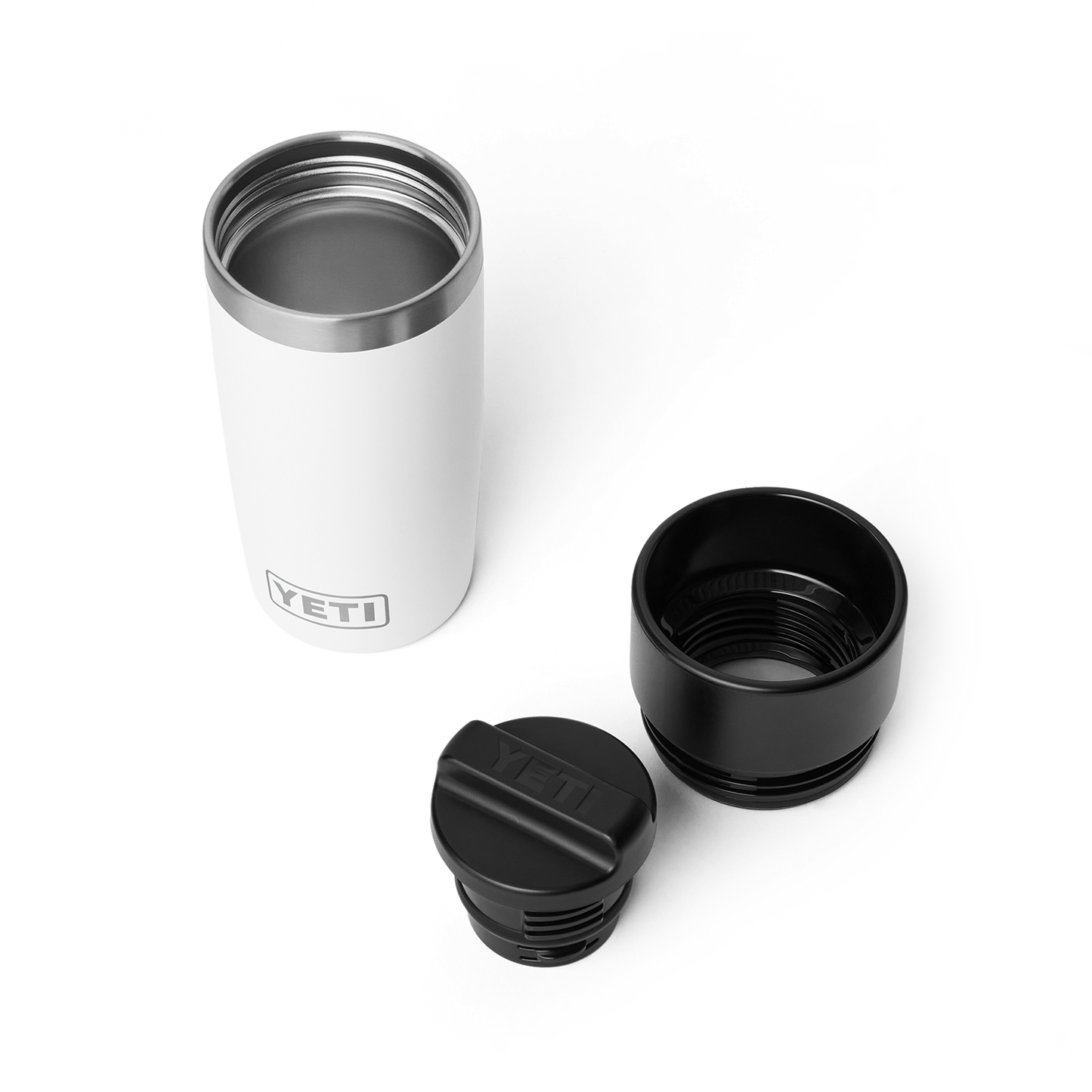 YETI Rambler® Reiseflasche 12 oz (355 ml)  Weiss