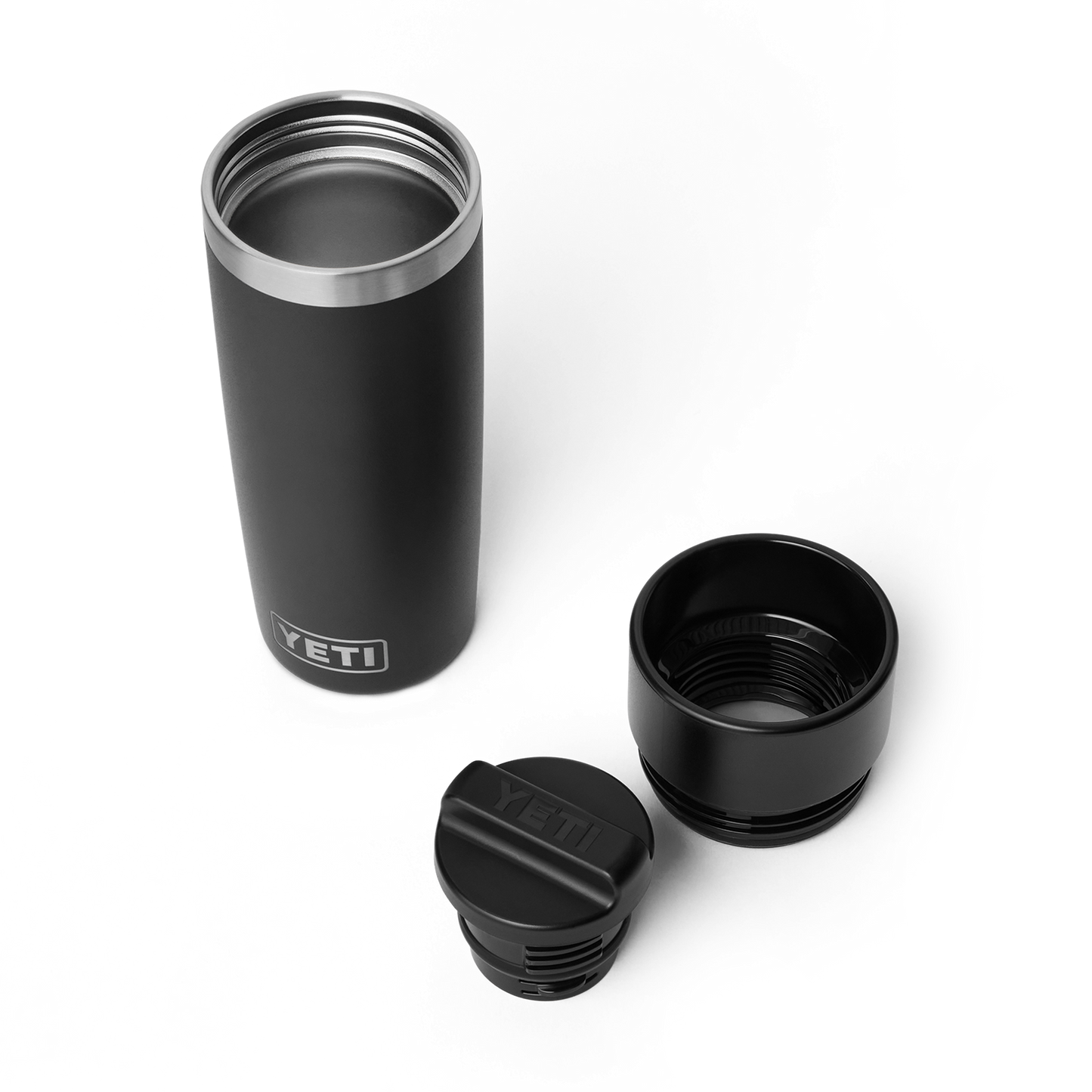 YETI Rambler® Reiseflasche 16 oz (473 ml) Schwarz