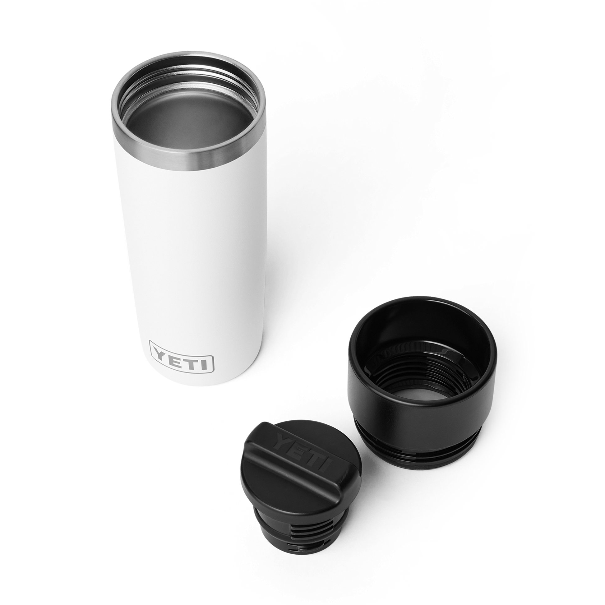 YETI Rambler® Reiseflasche 16 oz (473 ml)  Weiss