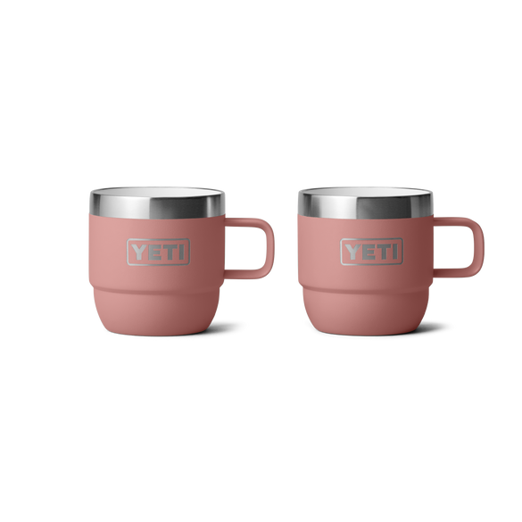 YETI Rambler® 6 oz (177 ml) Stapelbare Tasse Sandstone Pink
