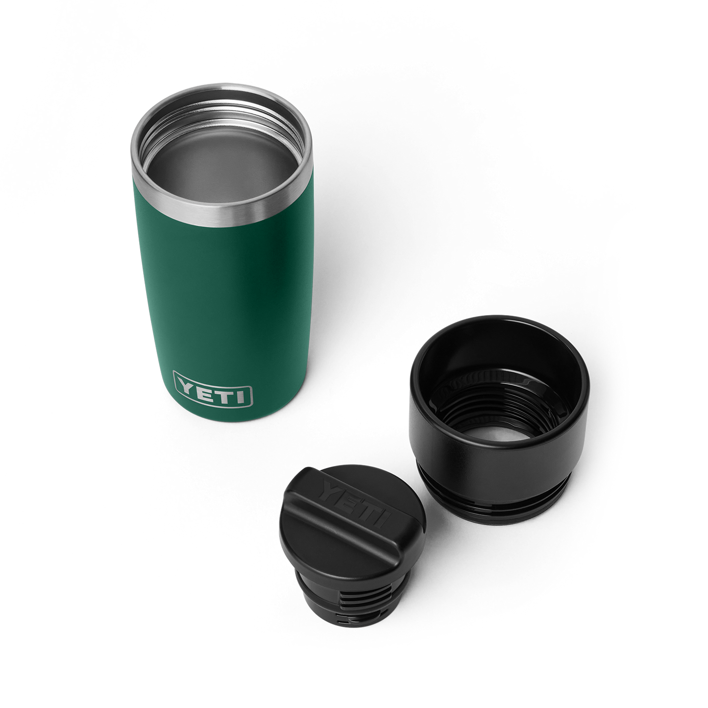 YETI Rambler® Reiseflasche 12 oz (355 ml) Black Forest Green