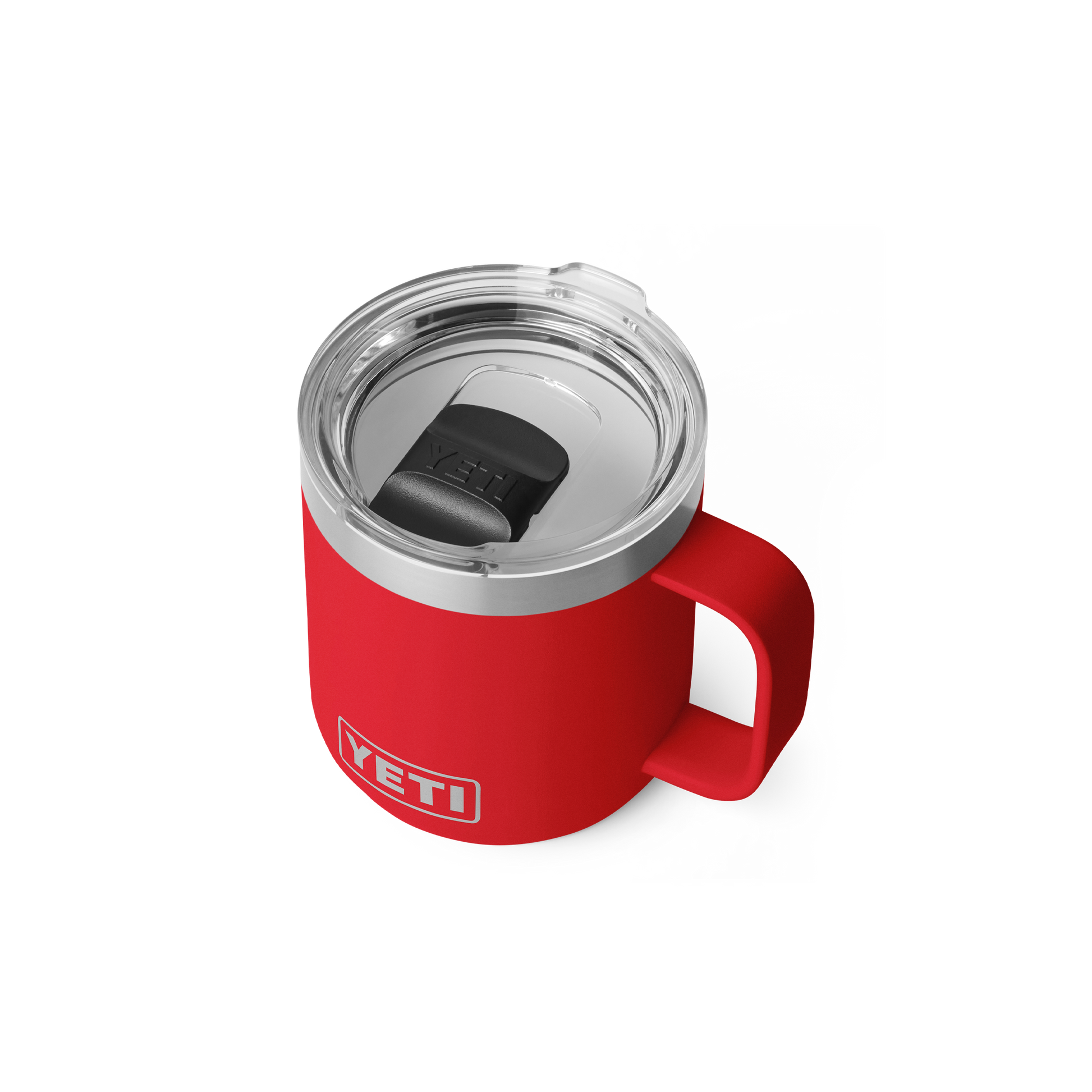 YETI Rambler® Stapelbare Tasse mit 10 oz (295 ml) Fassungsvermögen Rescue Red