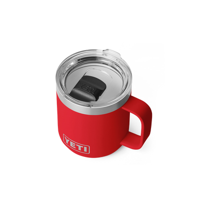 YETI Rambler® Stapelbare Tasse mit 10 oz (295 ml) Fassungsvermögen Rescue Red