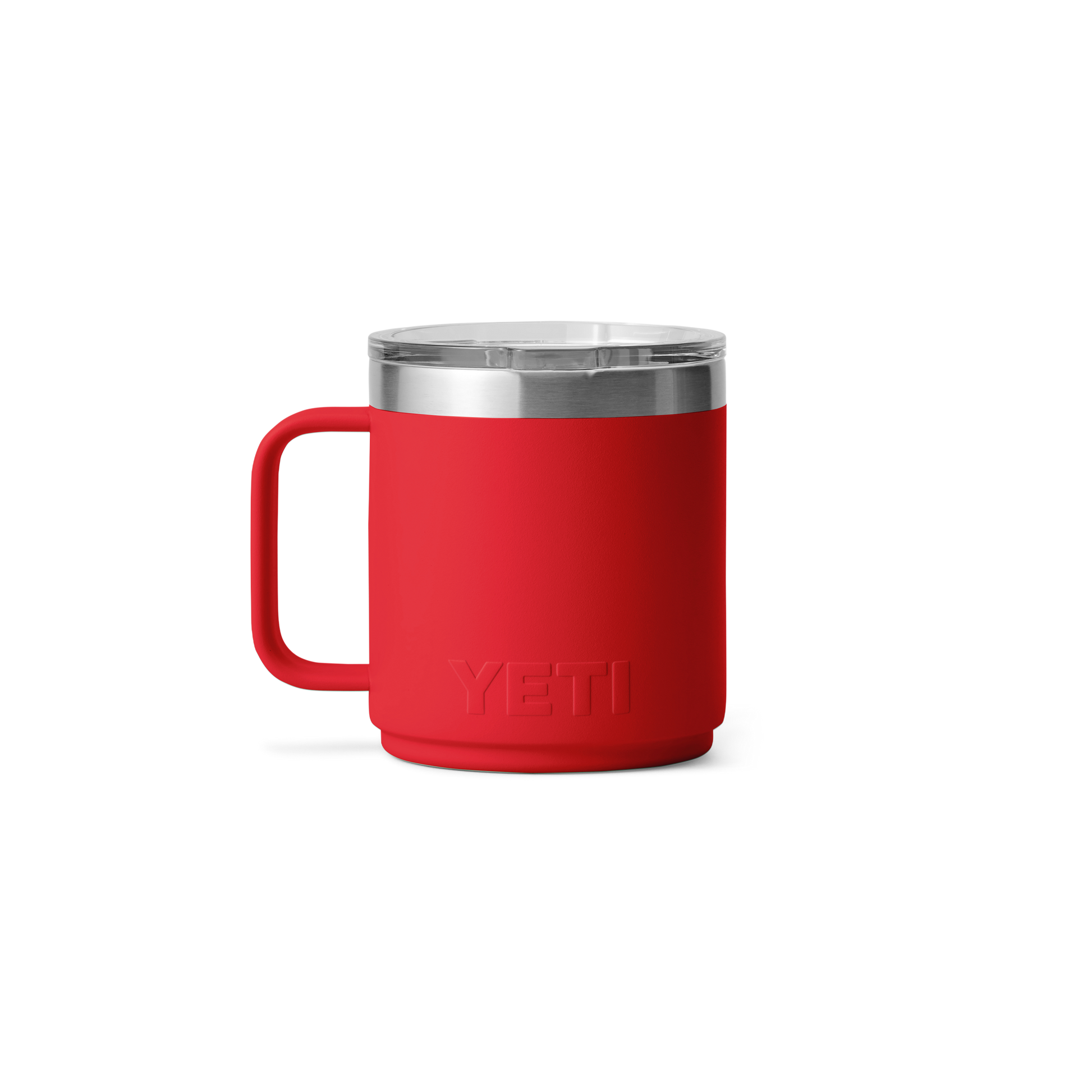 YETI Rambler® Stapelbare Tasse mit 10 oz (295 ml) Fassungsvermögen Rescue Red