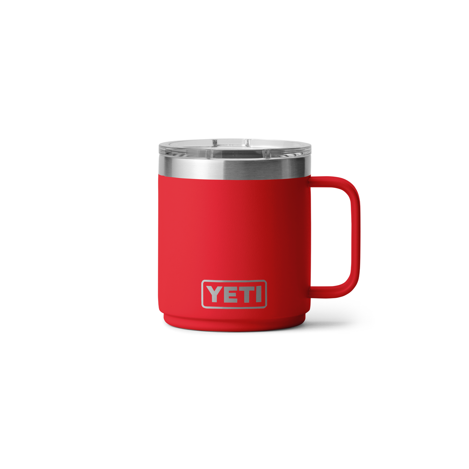 YETI Rambler® Stapelbare Tasse mit 10 oz (295 ml) Fassungsvermögen Rescue Red