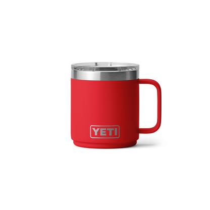 YETI Rambler® Stapelbare Tasse mit 10 oz (295 ml) Fassungsvermögen Rescue Red
