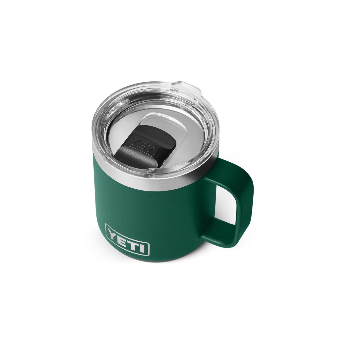 YETI Rambler® Stapelbare Tasse mit 10 oz (295 ml) Fassungsvermögen Black Forest Green