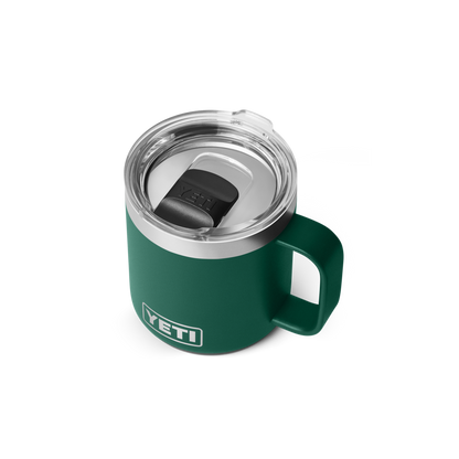 YETI Rambler® Stapelbare Tasse mit 10 oz (295 ml) Fassungsvermögen Black Forest Green