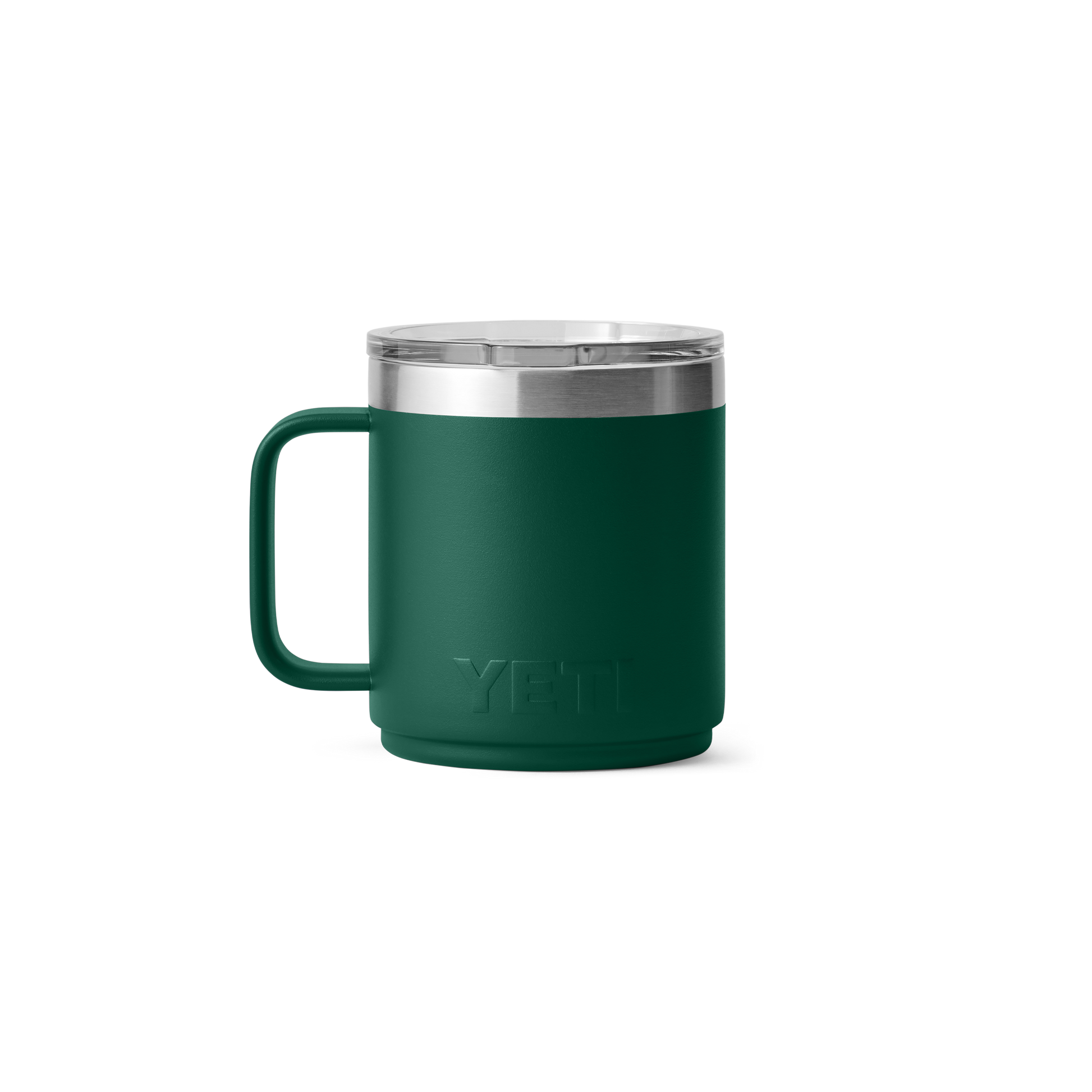 YETI Rambler® Stapelbare Tasse mit 10 oz (295 ml) Fassungsvermögen Black Forest Green