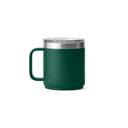 YETI Rambler® Stapelbare Tasse mit 10 oz (295 ml) Fassungsvermögen Black Forest Green