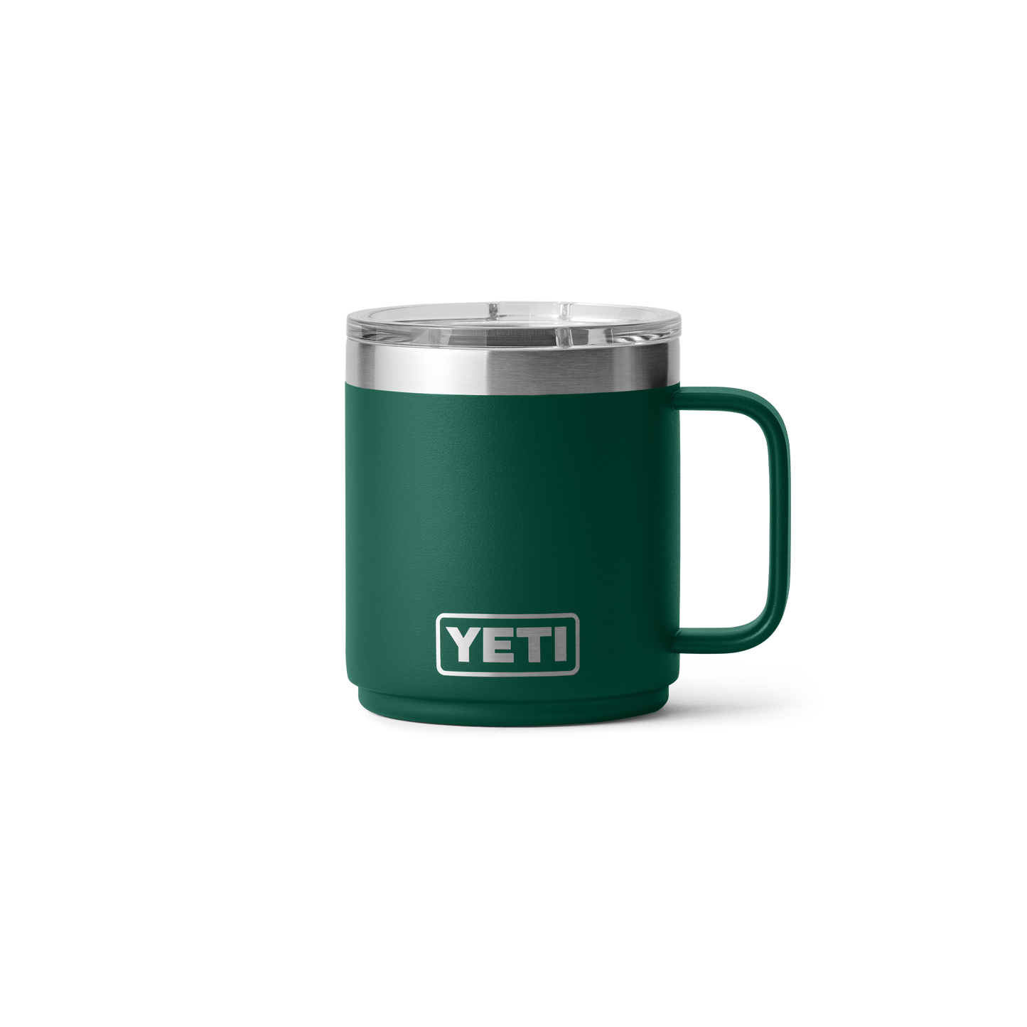 YETI Rambler® Stapelbare Tasse mit 10 oz (295 ml) Fassungsvermögen Black Forest Green