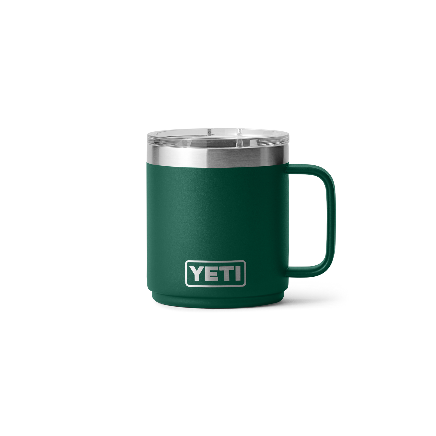 YETI Rambler® Stapelbare Tasse mit 10 oz (295 ml) Fassungsvermögen Black Forest Green