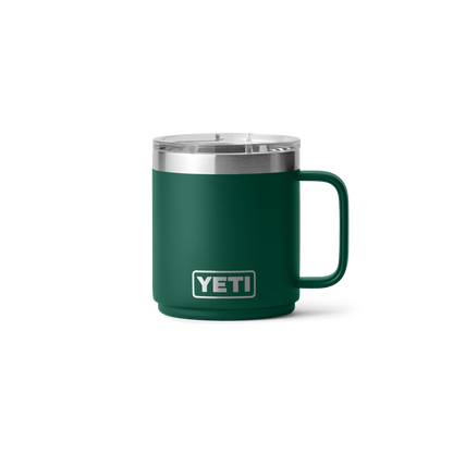 YETI Rambler® Stapelbare Tasse mit 10 oz (295 ml) Fassungsvermögen Black Forest Green