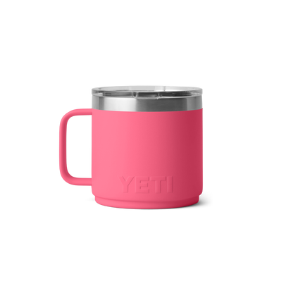 YETI Rambler® Stapelbare Tasse mit 14 oz (414 ml) Fassungsvermögen Tropical Pink