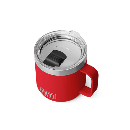 YETI Rambler® Stapelbare Tasse mit 14 oz (414 ml) Fassungsvermögen Rescue Red