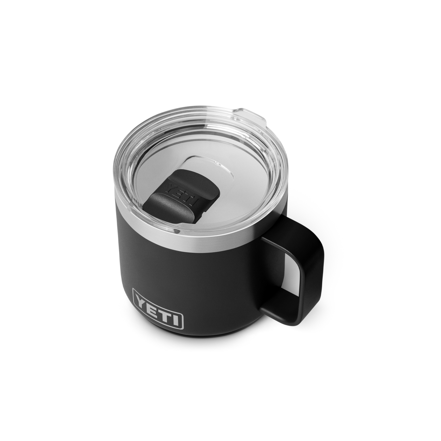 YETI Rambler® Stapelbare Tasse mit 14 oz (414 ml) Fassungsvermögen Schwarz