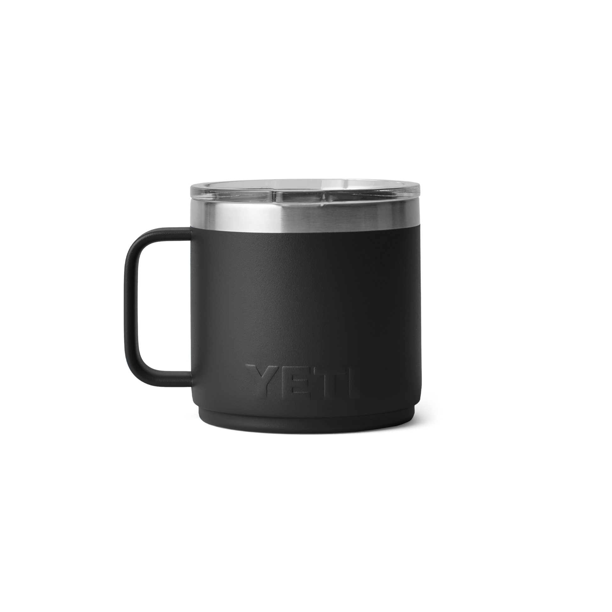 YETI Rambler® Stapelbare Tasse mit 14 oz (414 ml) Fassungsvermögen Schwarz