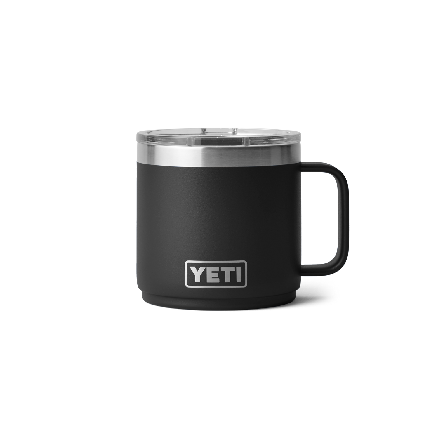 YETI Rambler® Stapelbare Tasse mit 14 oz (414 ml) Fassungsvermögen Schwarz