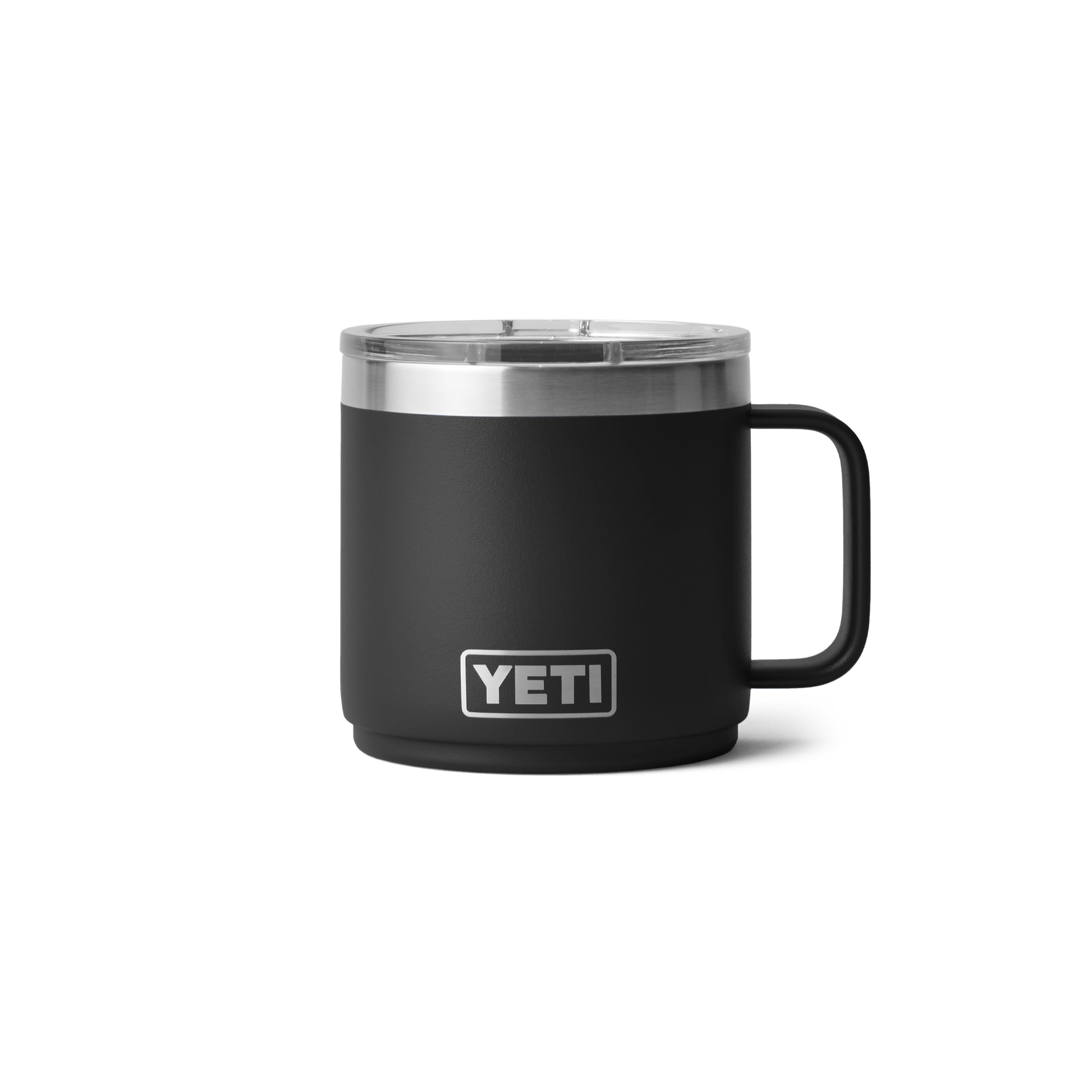 YETI Rambler® Stapelbare Tasse mit 14 oz (414 ml) Fassungsvermögen Schwarz
