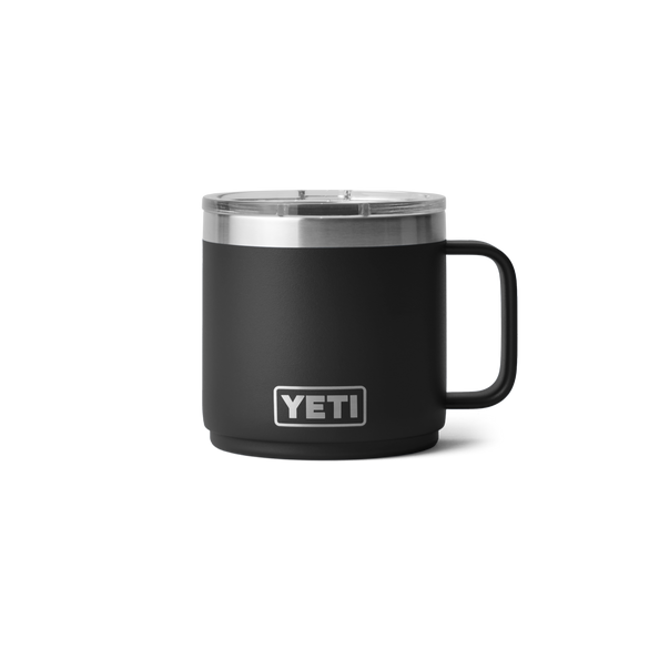 YETI Rambler® Stapelbare Tasse mit 14 oz (414 ml) Fassungsvermögen Schwarz