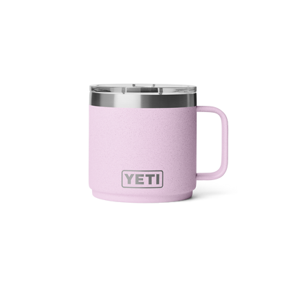 YETI Rambler® Stapelbare Tasse mit 14 oz (414 ml) Fassungsvermögen Cherry Blossom