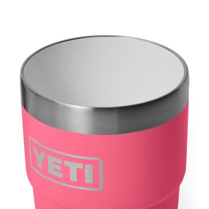 YETI Rambler® Stapelbarer Becher mit 8 oz (236 ml) Fassungsvermögen Tropical Pink