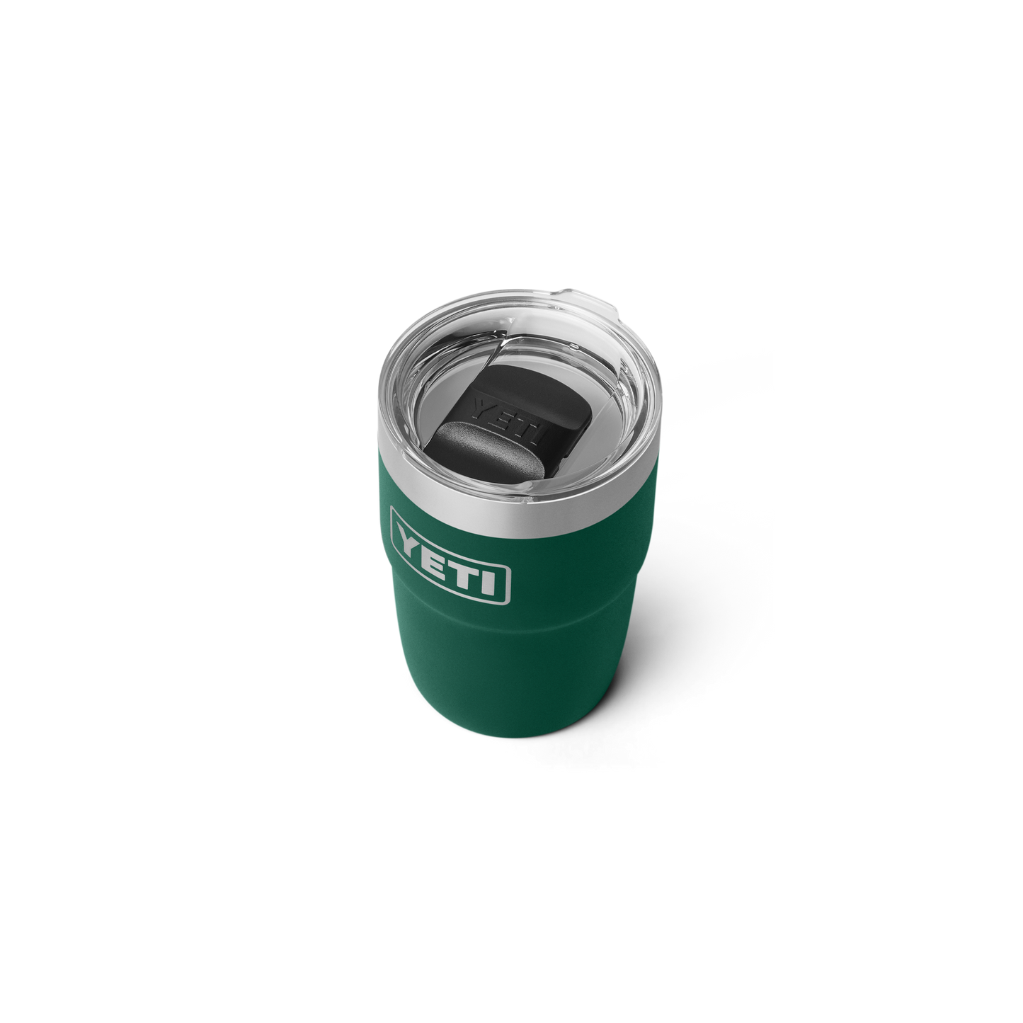 YETI Rambler® Stapelbarer Becher mit 8 oz (236 ml) Fassungsvermögen Black Forest Green