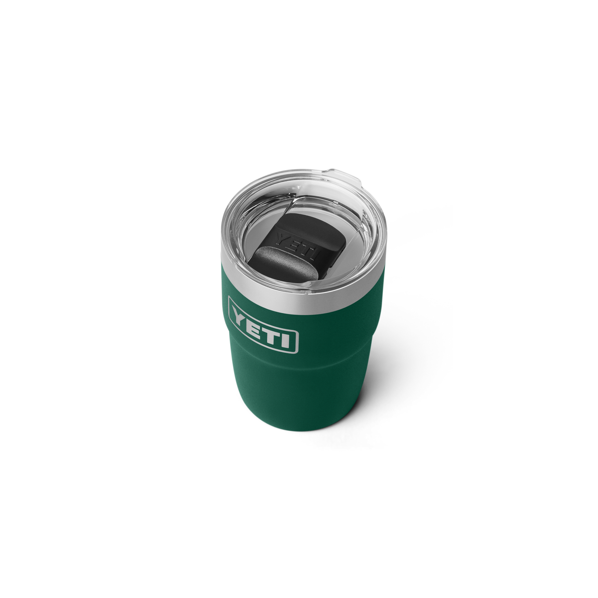 YETI Rambler® Stapelbarer Becher mit 8 oz (236 ml) Fassungsvermögen Black Forest Green