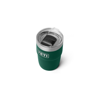 YETI Rambler® Stapelbarer Becher mit 8 oz (236 ml) Fassungsvermögen Black Forest Green