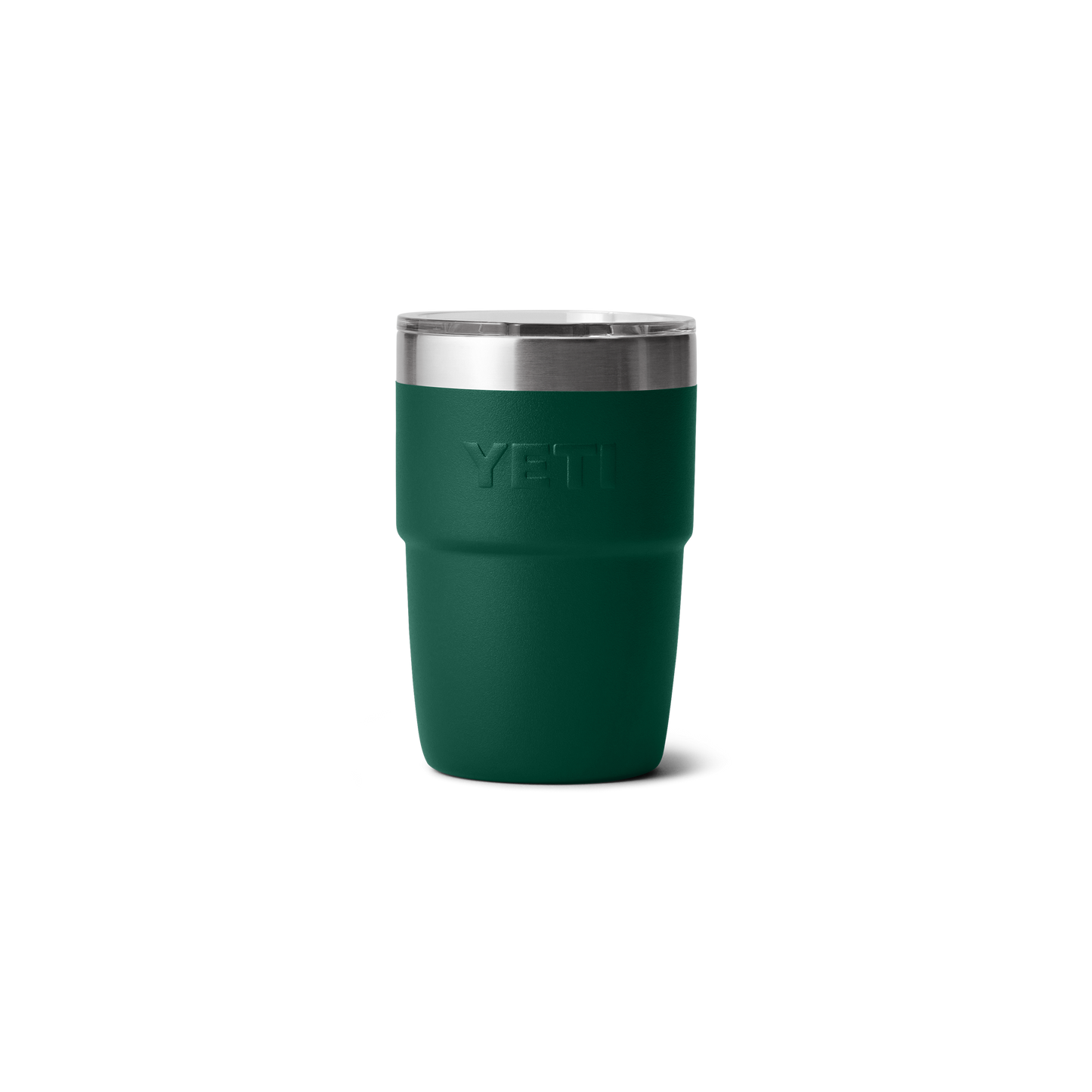 YETI Rambler® Stapelbarer Becher mit 8 oz (236 ml) Fassungsvermögen Black Forest Green