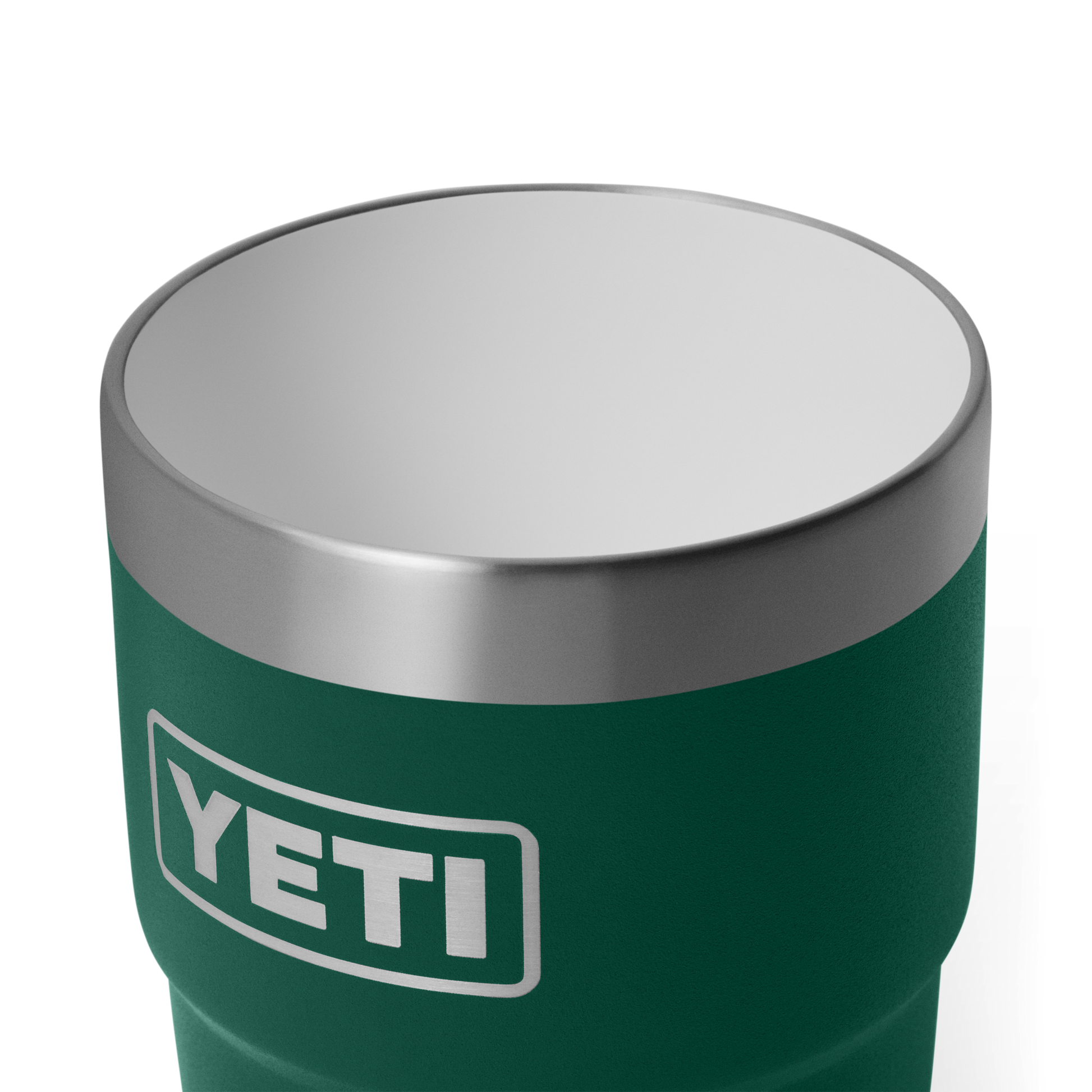 YETI Rambler® Stapelbarer Becher mit 8 oz (236 ml) Fassungsvermögen Black Forest Green