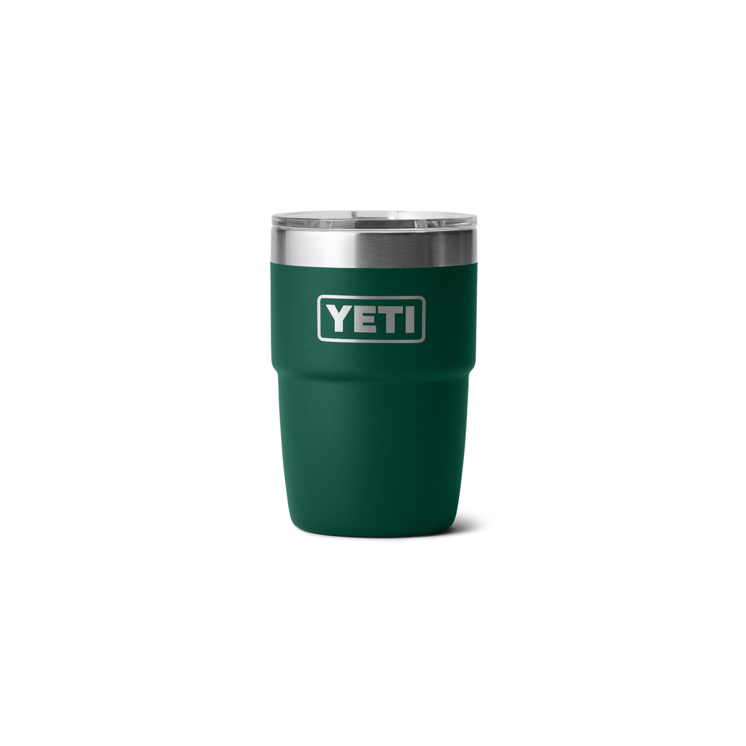YETI Rambler® Stapelbarer Becher mit 8 oz (236 ml) Fassungsvermögen Black Forest Green