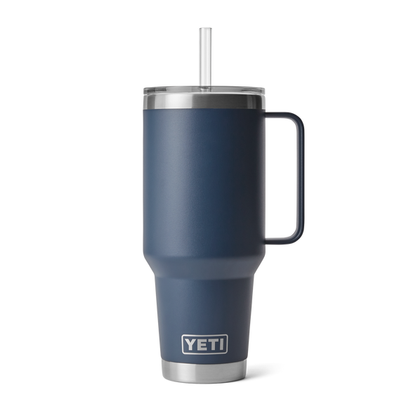 Rambler® 42 oz (1242 ml) Trinkbecher Mit Trinkhalm-deckel Navy