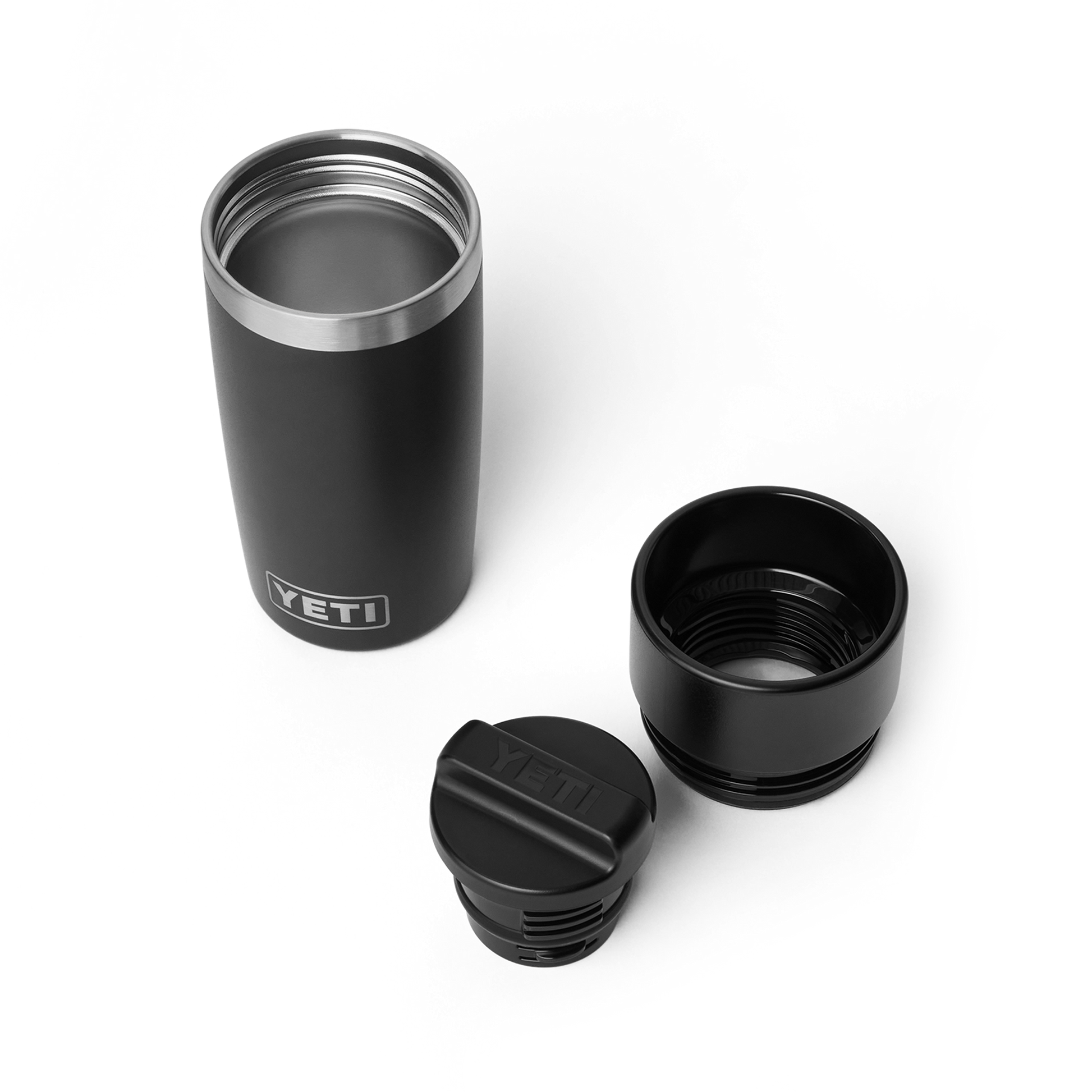 YETI Rambler® Reiseflasche 12 oz (355 ml) Schwarz