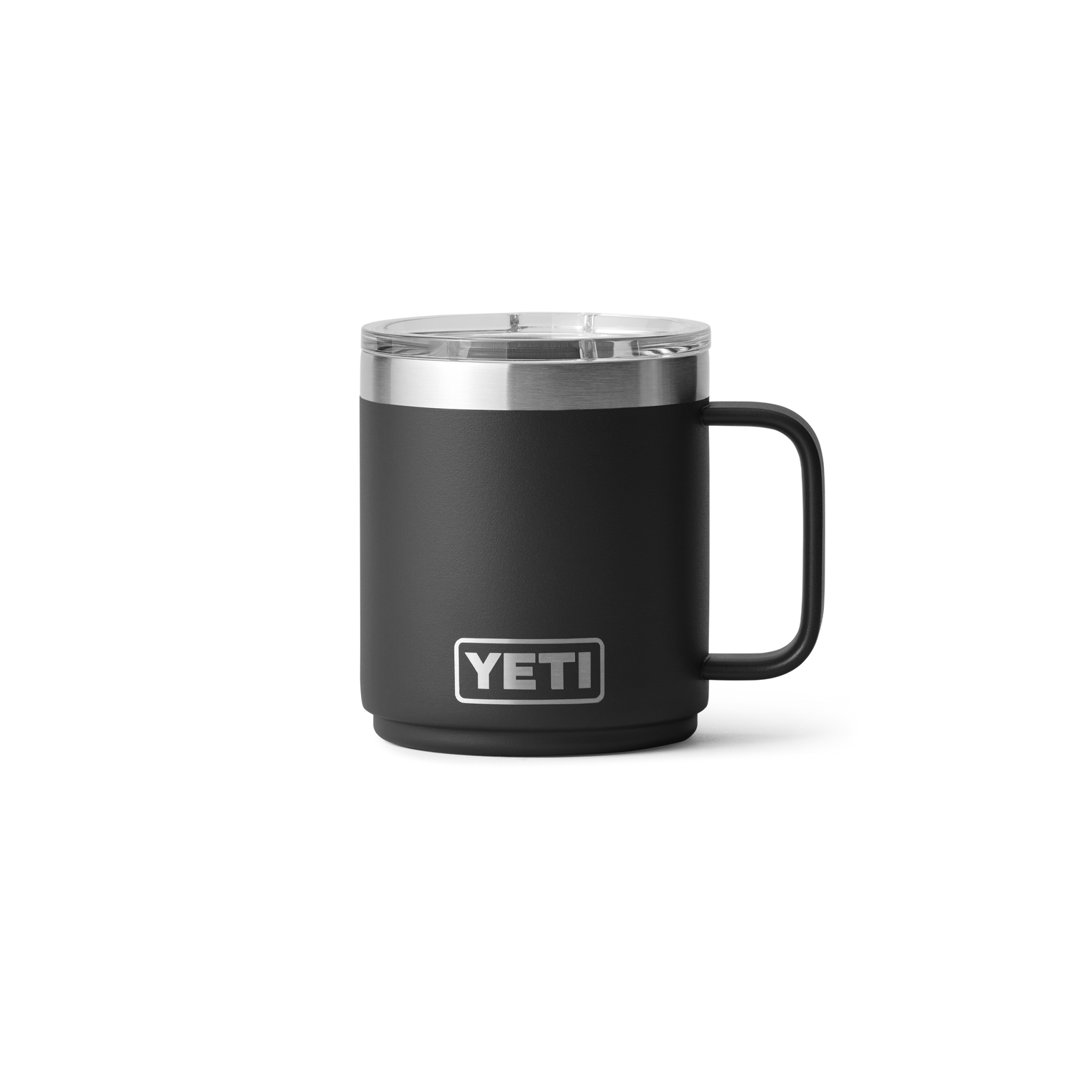 YETI Rambler® Stapelbare Tasse mit 10 oz (295 ml) Fassungsvermögen Schwarz