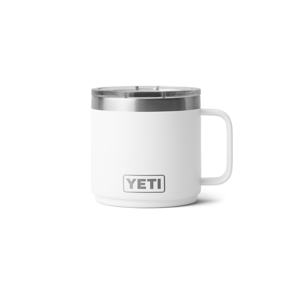 YETI Rambler® Stapelbare Tasse mit 14 oz (414 ml) Fassungsvermögen Weiß