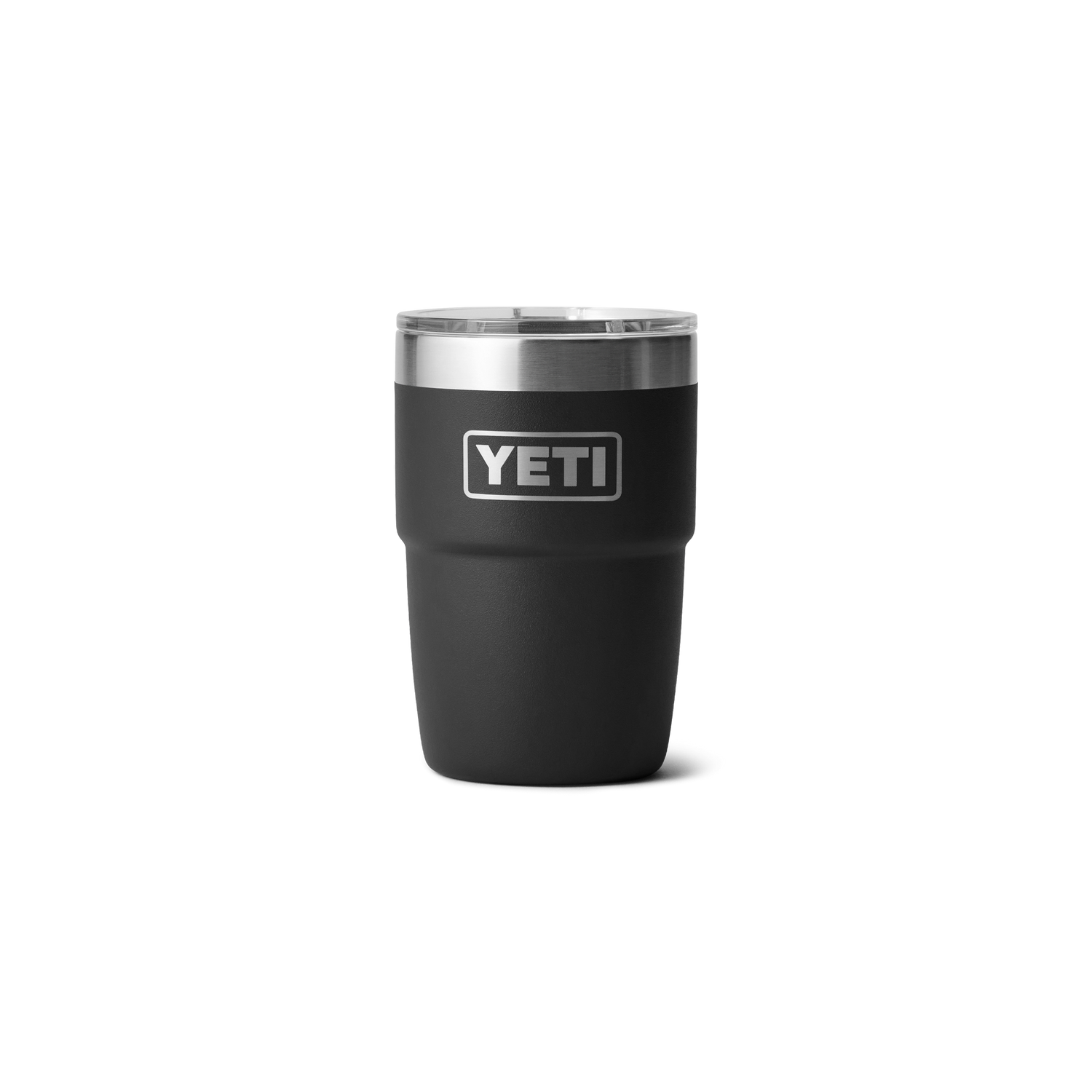 YETI Rambler® Stapelbarer Becher mit 8 oz (236 ml) Fassungsvermögen Schwarz