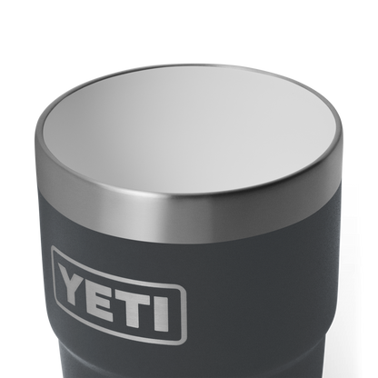 YETI Rambler® Stapelbarer Becher mit 8 oz (236 ml) Fassungsvermögen Charcoal