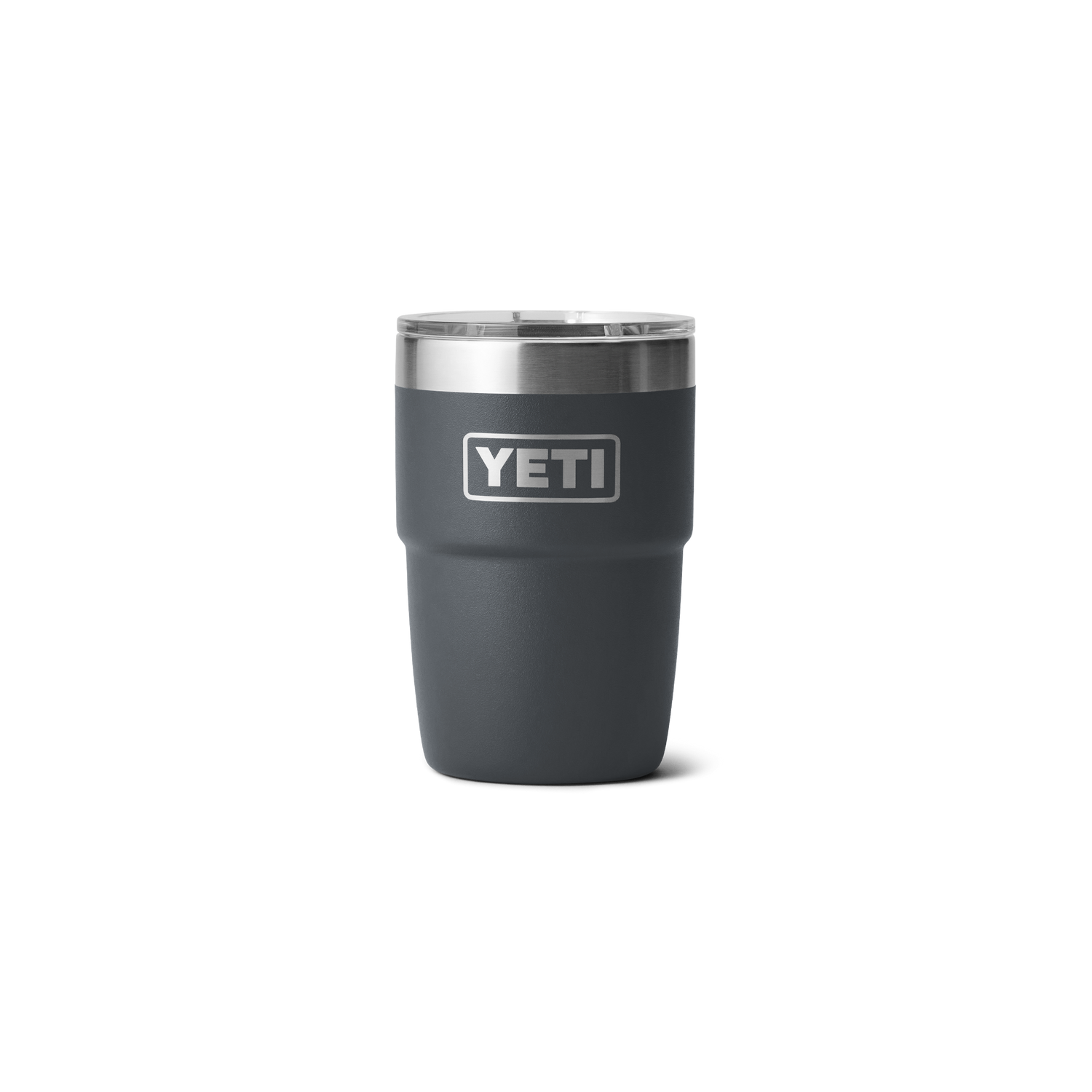YETI Rambler® Stapelbarer Becher mit 8 oz (236 ml) Fassungsvermögen Charcoal