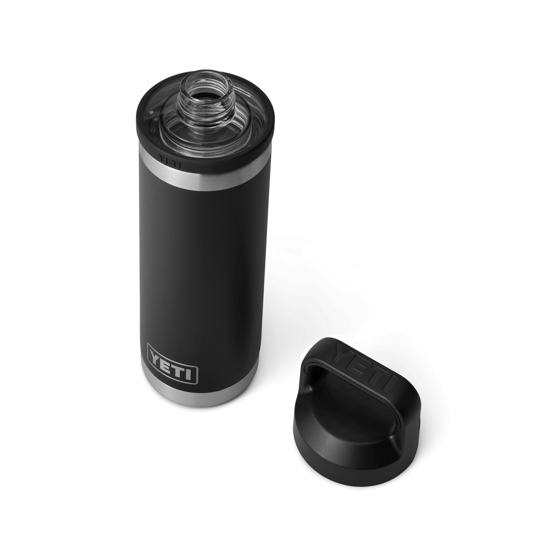 YETI Rambler® 18 oz Flasche (532 ml) Schwarz