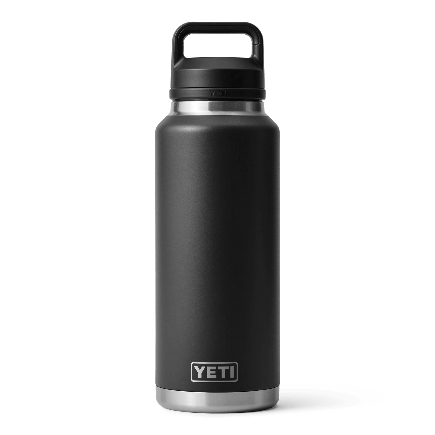 YETI Rambler® 46 oz Flasche (1,4 l) mit Chug-Verschluss Schwarz