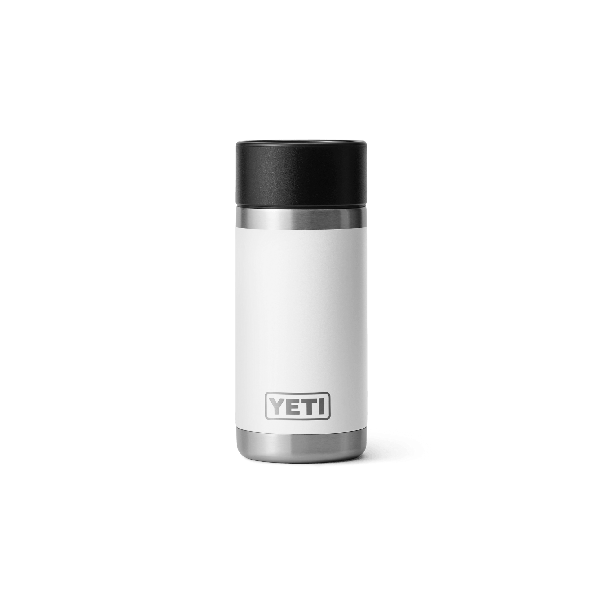 YETI Rambler® 12 oz Flasche mit HotShot-Deckel (354 ml) Weiss