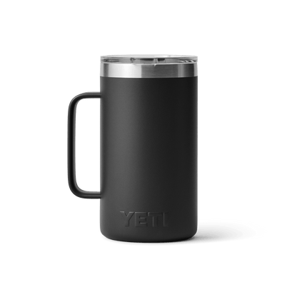 YETI Rambler® 24 oz Krug (710 ml) Schwarz