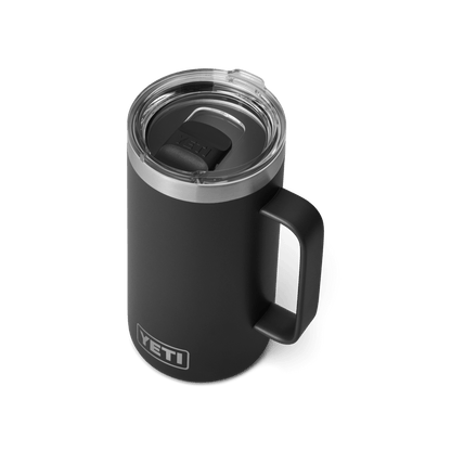 YETI Rambler® 24 oz Krug (710 ml) Schwarz