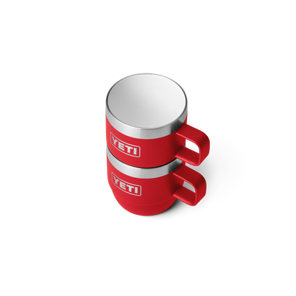 YETI Rambler® 6 oz (177 ml) Stapelbare Tasse Rescue Red
