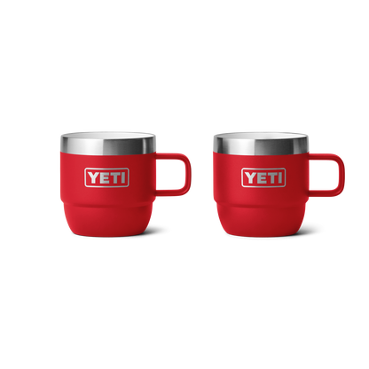 YETI Rambler® 6 oz (177 ml) Stapelbare Tasse Rescue Red
